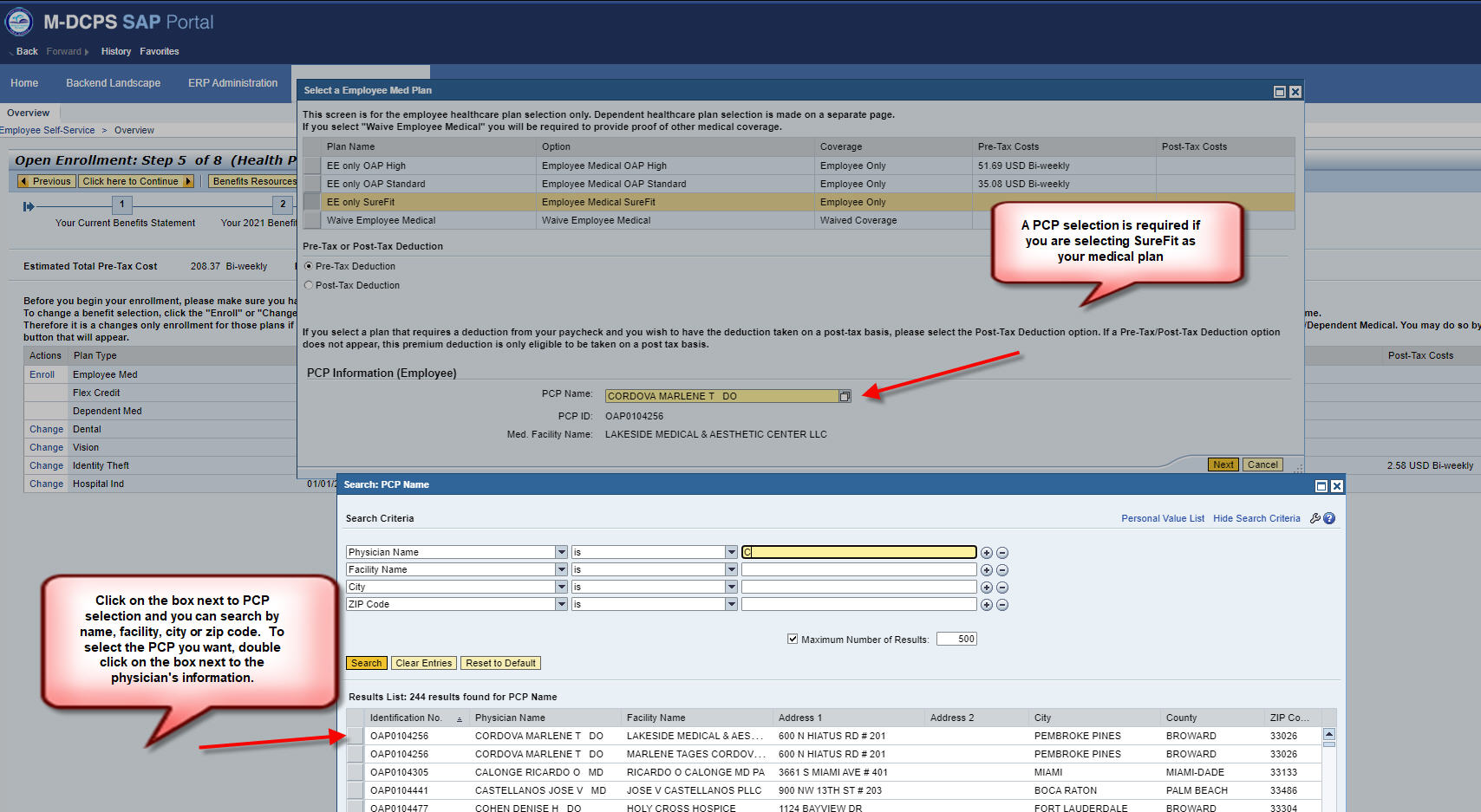 SAP Intro screen